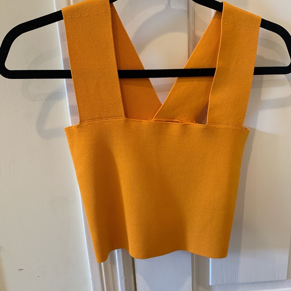 Super cute orange tank top from seek!!
